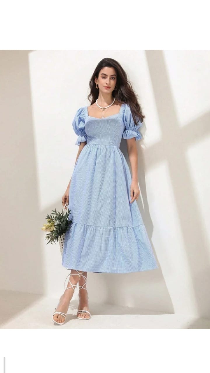 Powder Blue Dress - 1